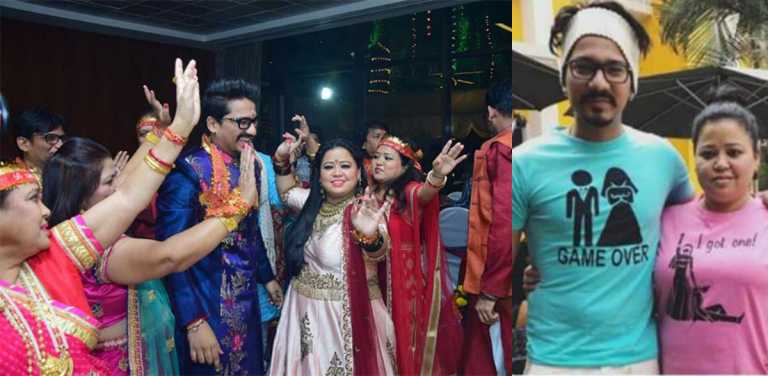 FAMOUS STAND UP COMEDIENNE BHARTI SINGH HOSTS HER WEDDING PARTY IN GOA