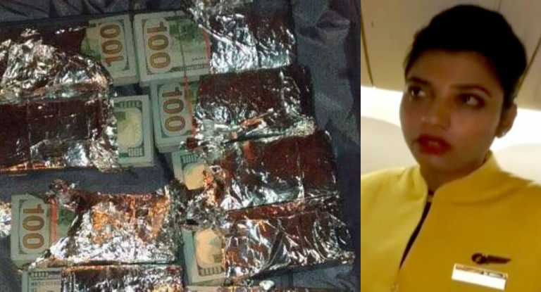 Jet Airways Crew Member Caught Red Handed Carrying Huge Sum of US Dollars at a Delhi Airport