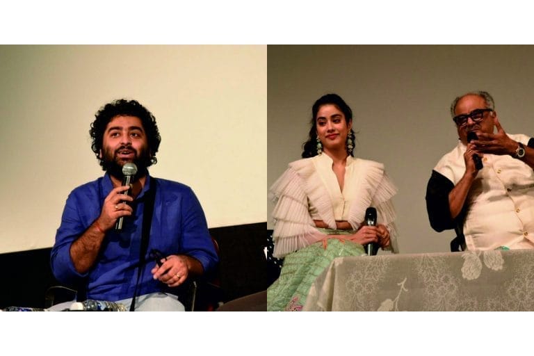 Janhvi Kapoor, Boney Kapoor , Arjit Singh and more at IFFI 2018 Goa