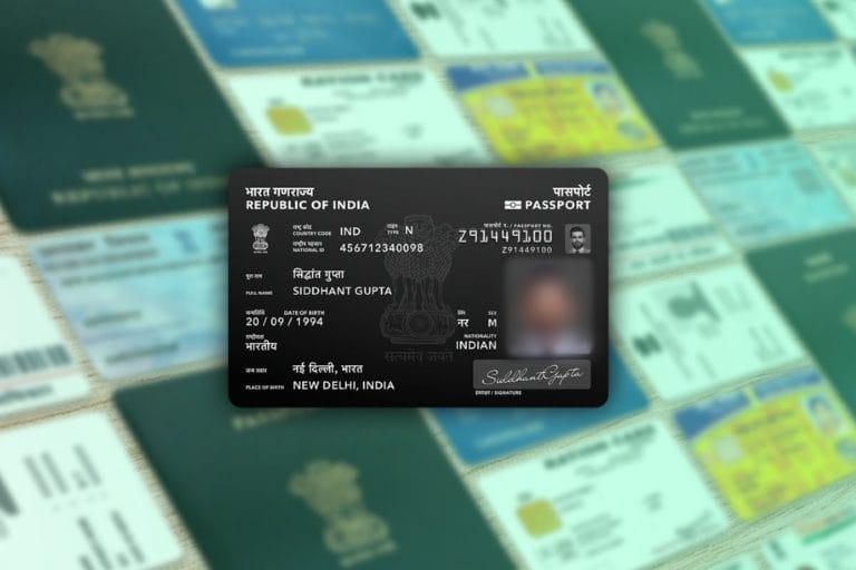 E Passport India