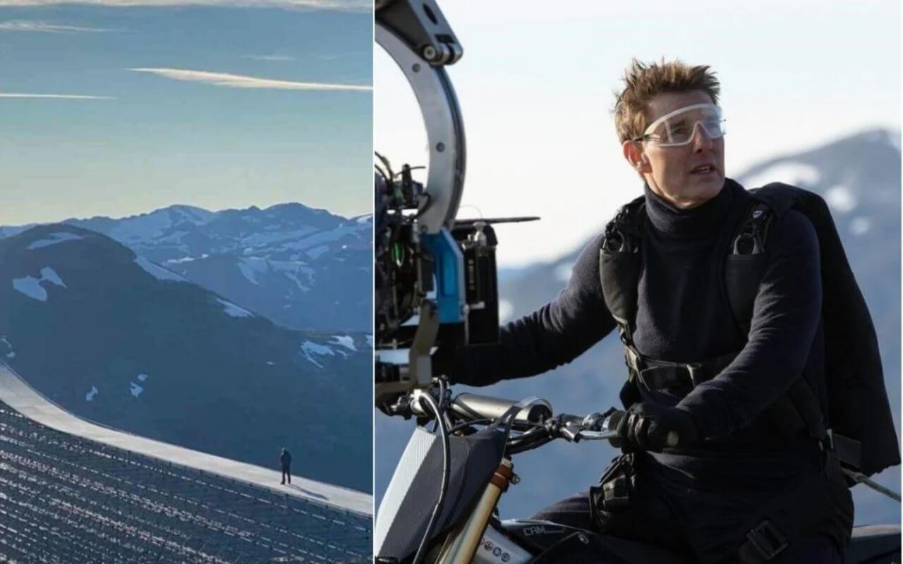 Tom Cruise Mission Impossible 7 Stunt
