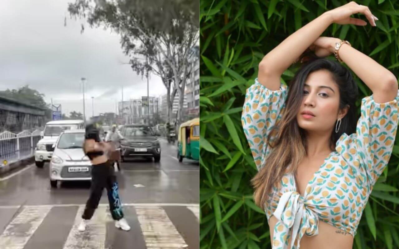 Indore Girl Lands in Trouble After Dancing on The Zebra Crossing